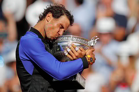 French Open Nadal's Titles Tennis No. 10: 2017